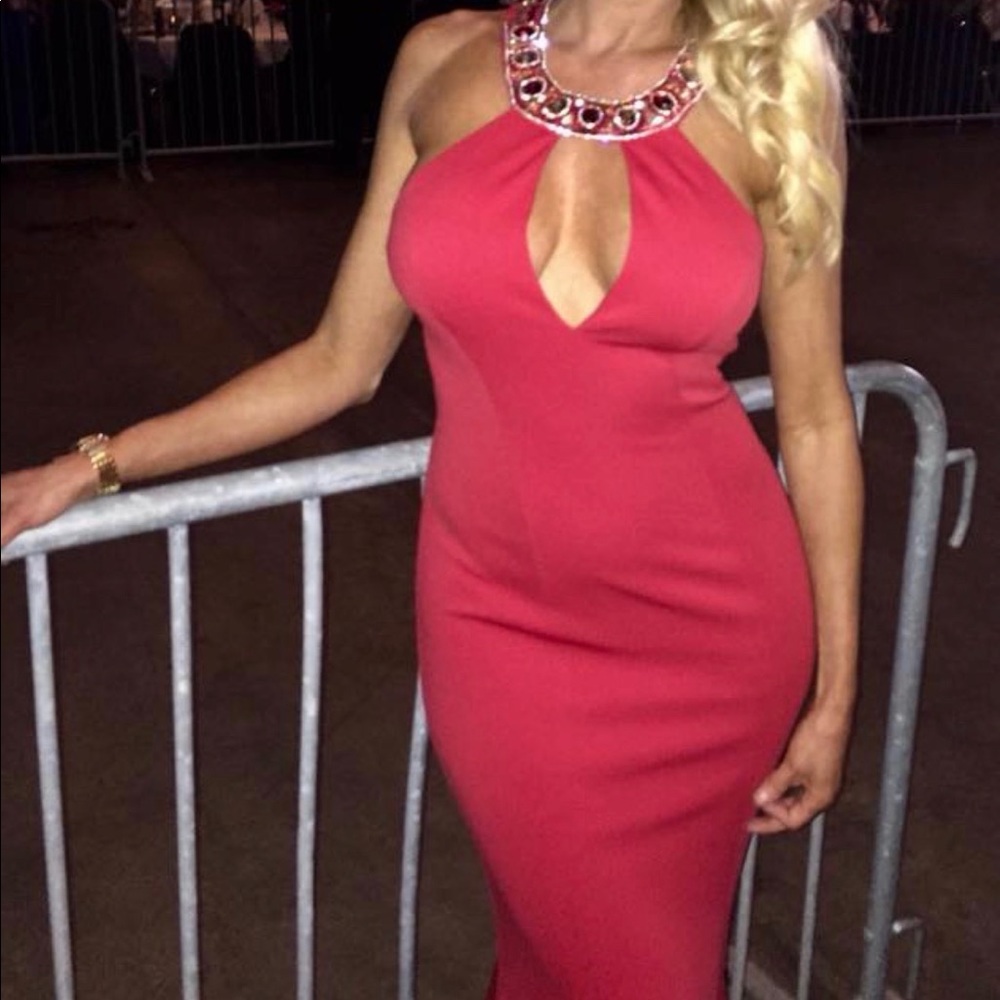 Georgous Sherri Hill red dress